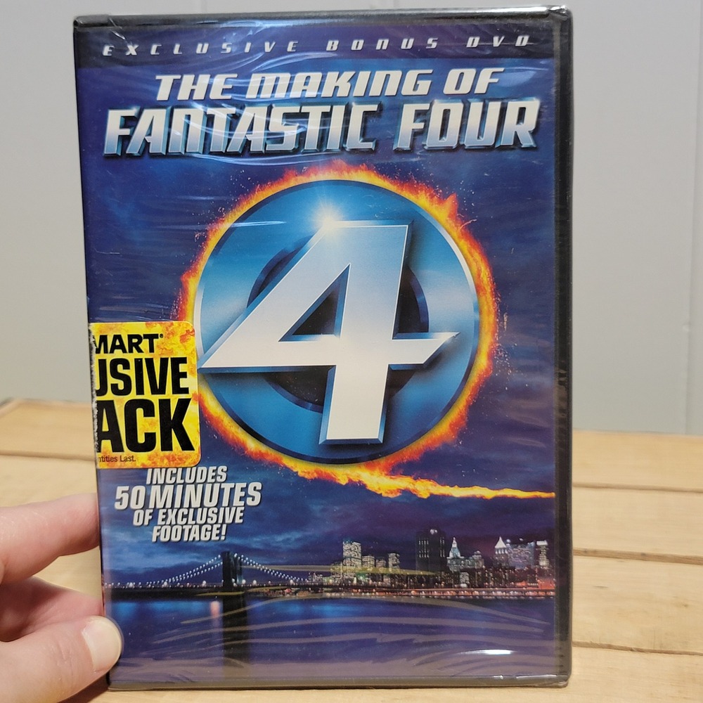 The Making of Fantastic Four DVD 2005 Walmart Exclusive Bonus Disc New Sealed